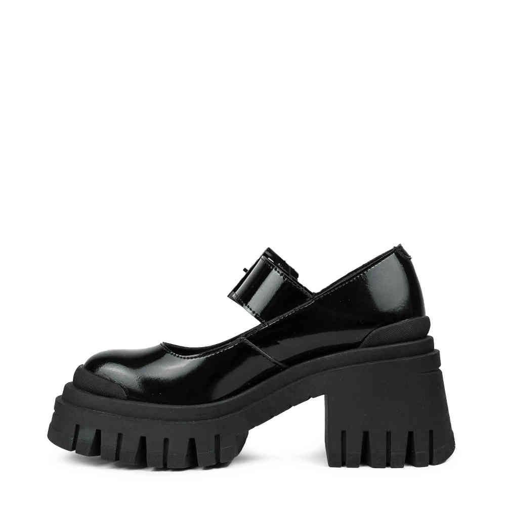 Altercore - Galia Patent Vegan Chaussures basses - Noir